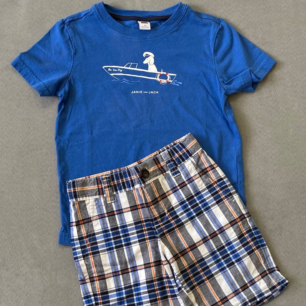 Janie and Jack The Sea Dog Outfit